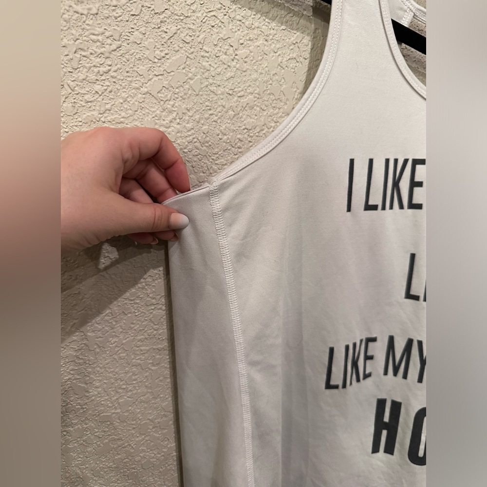 Champion Women’s Active I Like My Yoga Like I Like My Coffee Hot Small - Picture 8 of 8